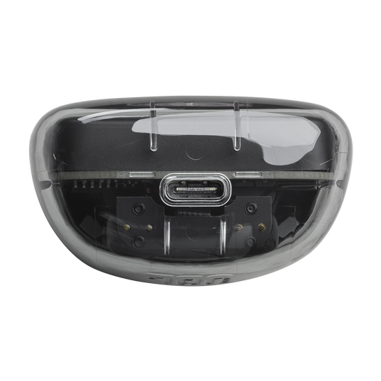 JBL Tune Flex Ghost Edition - Black Ghost - True wireless Noise Cancelling earbuds - Bottom